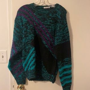 Vintage knit 80s sweater